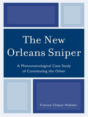 cover image of The New Orleans Sniper